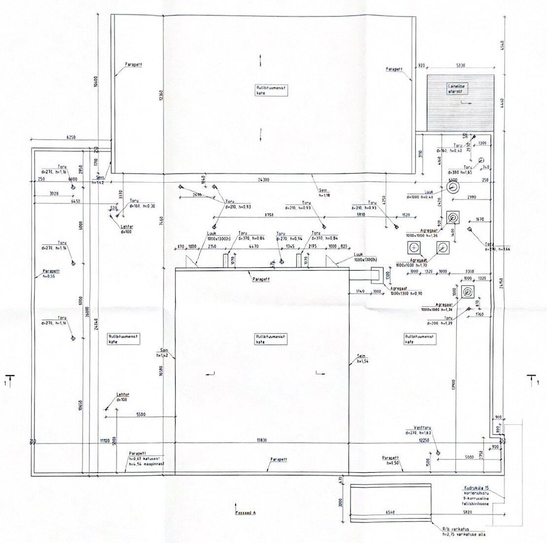 Kaubandus- ja laohoone 2592 m² ärimaal Narva-Jõesuus