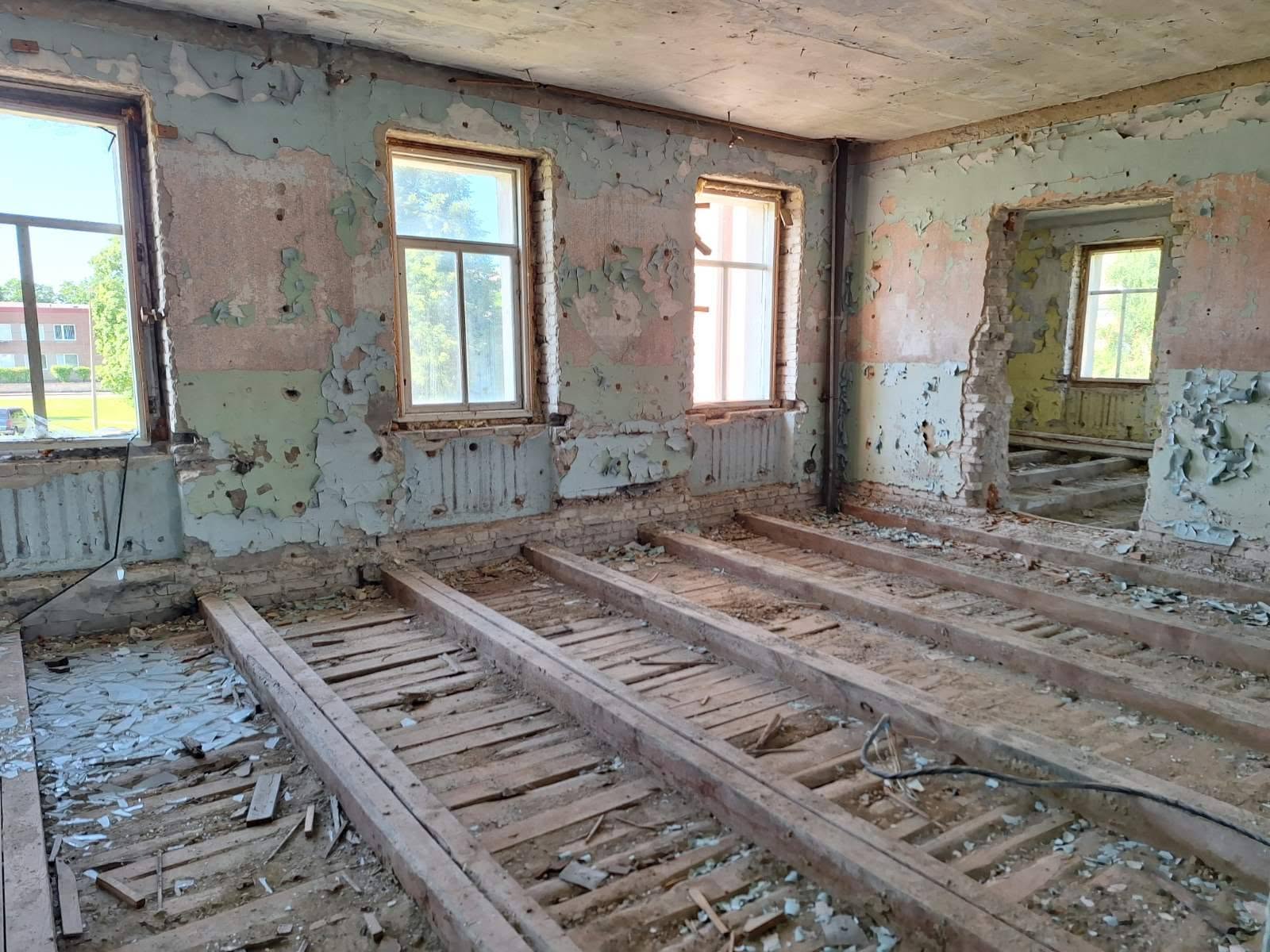 Rekonstrueeritav ärihoone Narvas, V. Gerassimovi tn 9a – 788 m²
